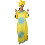 African Clothing For Women Dashiki Bazin Riche Embroidery Design Dress X21254