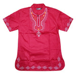 Embroidery Pan-African Holiday Kwanzaa Top High Quality Causal  Y20452