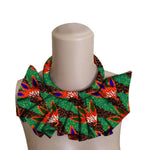 African Ankara False Collar Choke Necklaces For Women Dashiki Wax Print Q11771