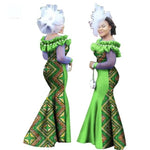 African Women Clothing Long Sleeve Dashiki Long Maxi X11435