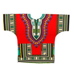 African Unisex Angelina Dashiki 100% Cotton Print Top For Men or  T00447