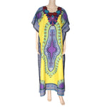 New Women Indie Folk Dashiki Dress Fashion Traditional African Print Maxi X40319