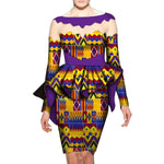 African Two Piece Set for Women Bazin Riche chiffon Elegant Traditional African Clothing Knee Length Skirt Sets WY5845