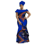 Dashiki plain and pattern African dresses for X11373