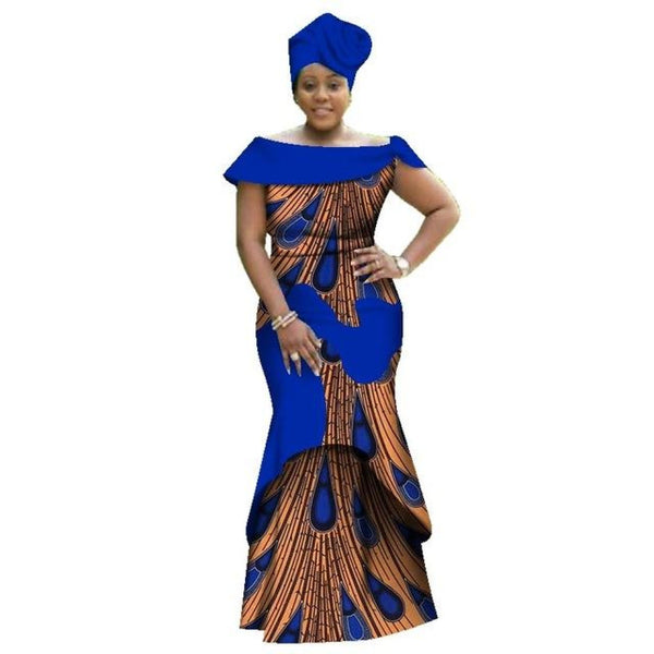 Dashiki plain and pattern African dresses for X11373
