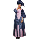 African Clothing For Women Embroidery Long Dress Bazin Riche Design with X21268