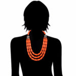 Nigerian Wedding Indian Jewelry Sets Beads Necklace Earring Bracelet Sets Q50206