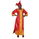 African Bazin riche Brocade Cotton dress with head scarf X21236