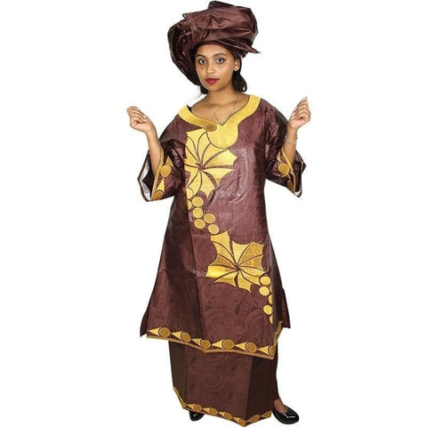 african dresses for women FREE SHIPPING NEW FASHION DESIGN AFRICAN BAZIN RICHE EMBROIDERY LONG RAPPER african clothes SP18#