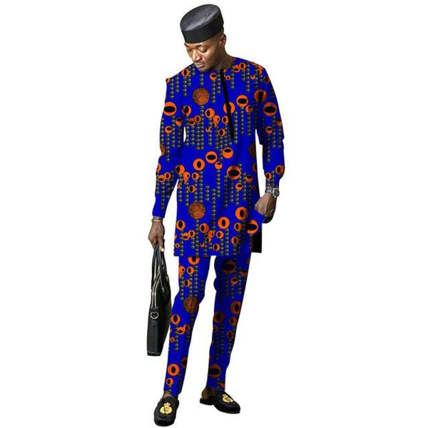 African Men Dashiki 2-piece Senator Clothing Set for Men Y31831 ...