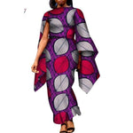 Dashiki high-Neck African Dress for Women 5 X12074