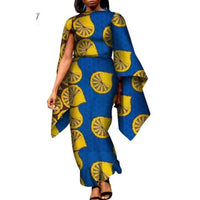Dashiki high-Neck African Dress for Women 5 X12074