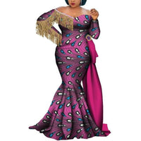 Dashiki African Traditional  Floor Length Dress for Women  X12059