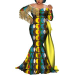 Dashiki African Traditional  Floor Length Dress for Women  X12059