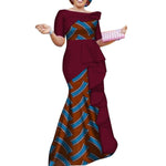 African Dashiki Long Dresses for Women X12077