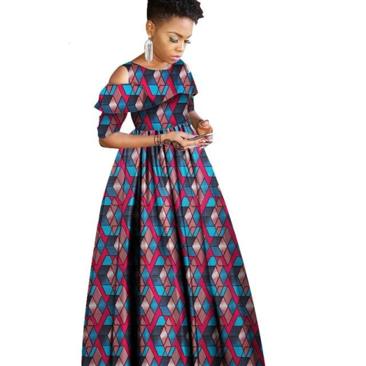 Dashiki long dress – Afrinspiration