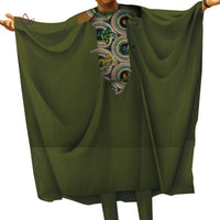 African Clothing 2-Piece Dashiki Bog Robe and Pants Sets for Y10789