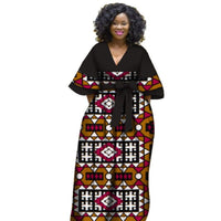 African batik long dresses for X11372