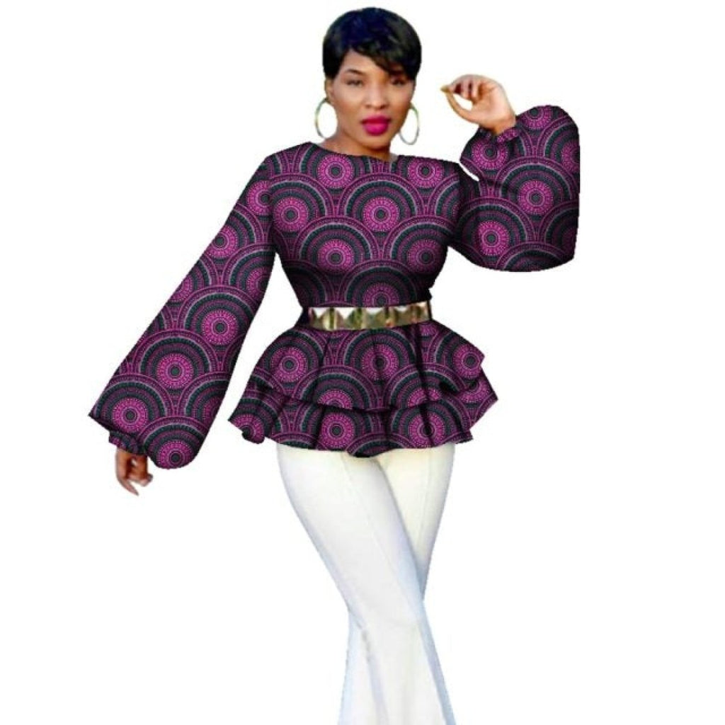Ankara Style Dashiki Print African Dress For Women Fashionable Bazin Top  And Square Pants Outfit Set For Parties And Events 210408 From Lu02, $18.61
