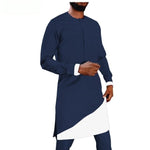 African Clothing for Men Senator 2-Piece Set Long Sleeve Style Y31884