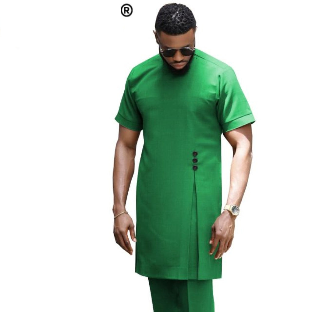 African Clothing for Men Senator 2-Piece Set Long Sleeve Design Y31883 ...