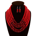 African Beads Jewelry Set Nigerian Wedding African Beads 7  Q50230