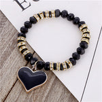 Zoshi Romantic Vintage Bracelets For Women Heart Pendant Bracelets with Q50182