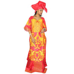 African Embroidery Dresses For Women Fashion Design Bazin Riche with X21256