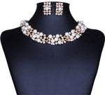 Zoshi Elegant Simulated Pearl Bridal Jewelry Sets Wedding Jewelry Leaf Q50144